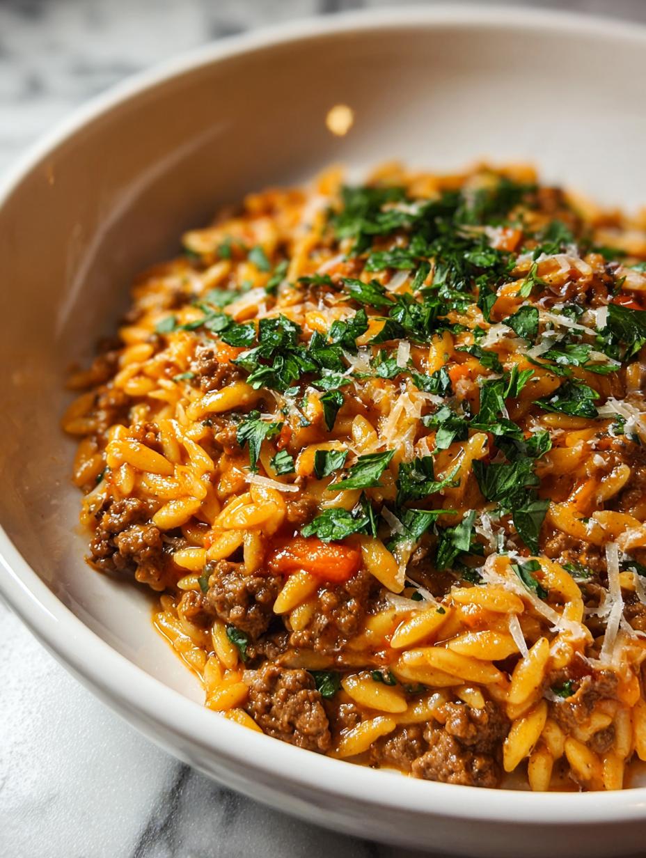Ground Beef Orzo: 7 Secrets to Easy Dinner - Ground Beef Orzo - main visual representation