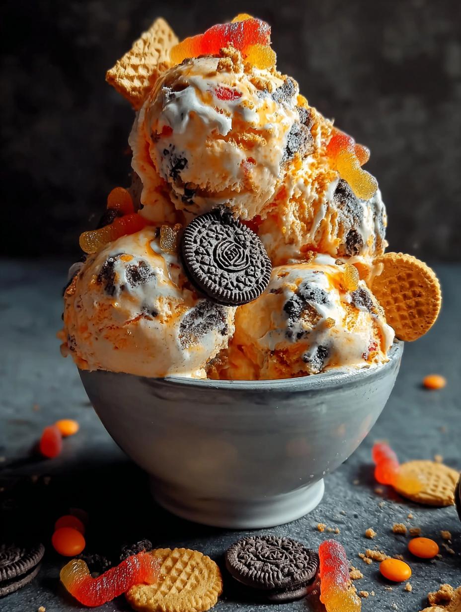 Halloween Ice Cream: Ghostly Spooky Treat - Halloween Ice Cream - additional detail