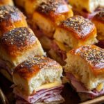 Ham Swiss Poppyseed Sliders