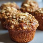 Healthy Banana Oatmeal Muffins