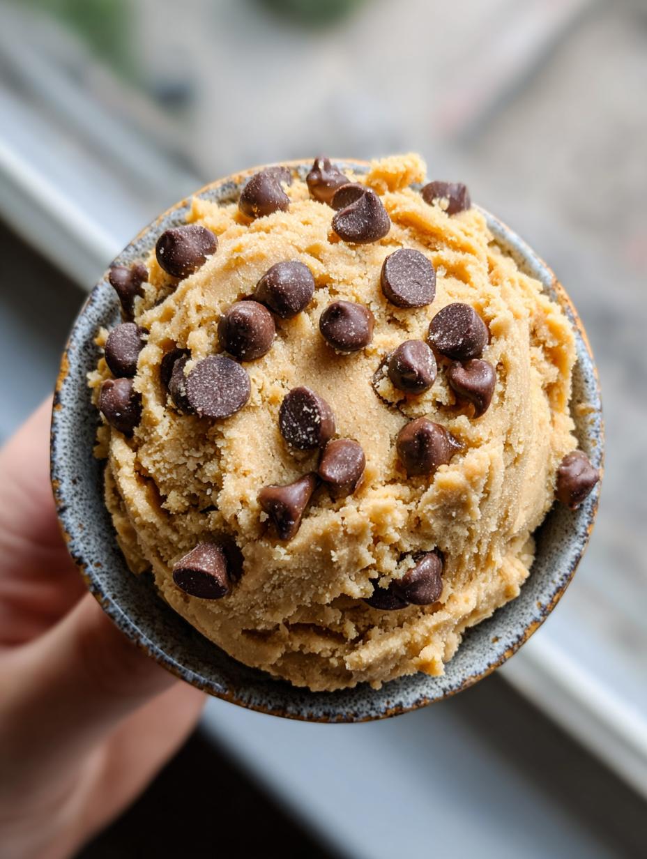 Healthy Edible Cookie Dough