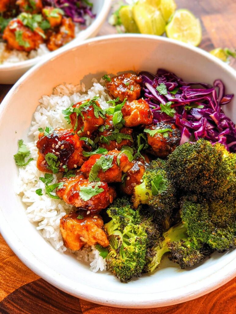 Hot Honey Chicken Rice