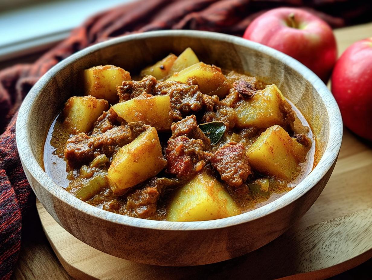 Infamous Apple Curry: Beloved Sweet & Savory Delight - Infamous Apple Curry - main visual representation