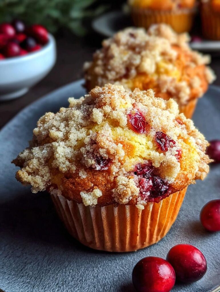 Irresistible Cranberry Orange Muffins