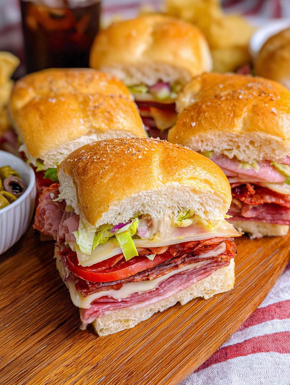 Italian Sub Sliders