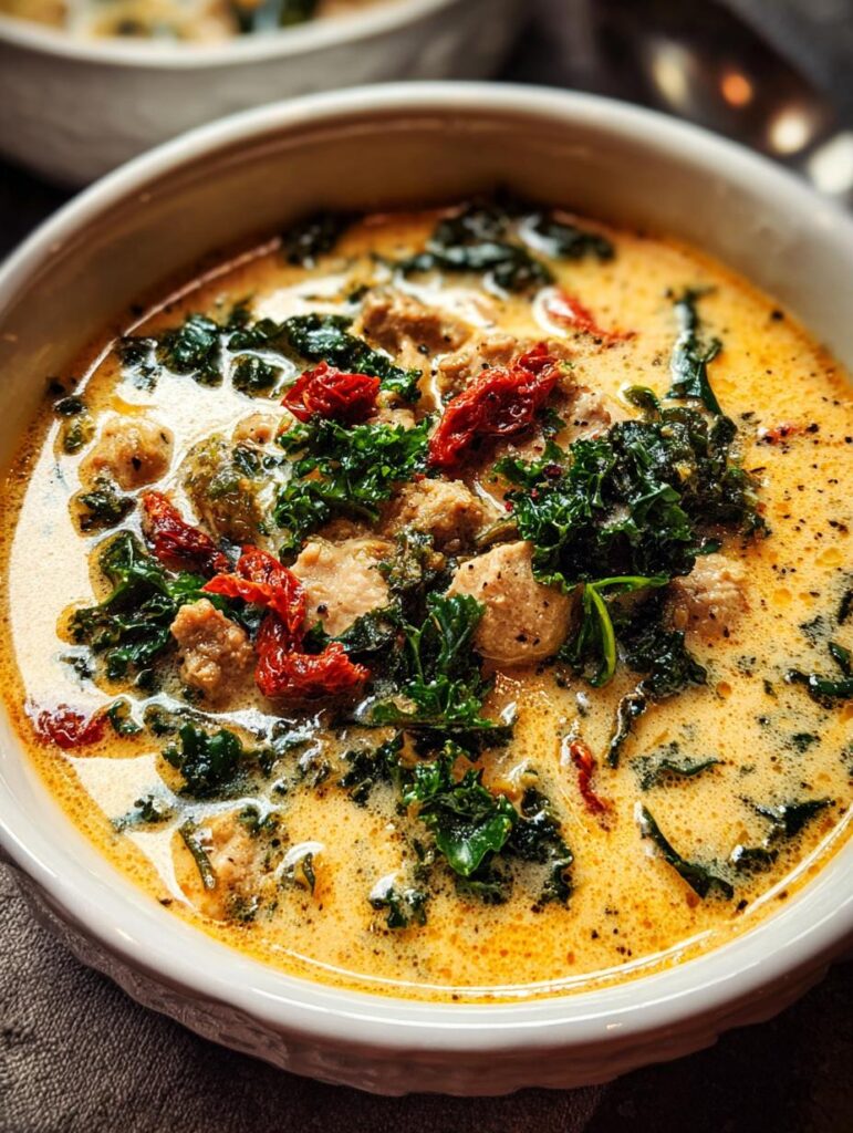 Keto Tuscan Soup
