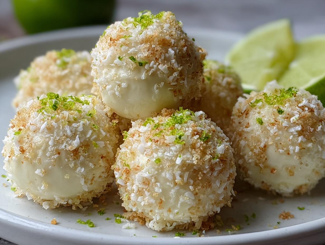 Key Lime Truffles Bake: 25 Min Amazing Treat - Key Lime Truffles Bake - additional detail