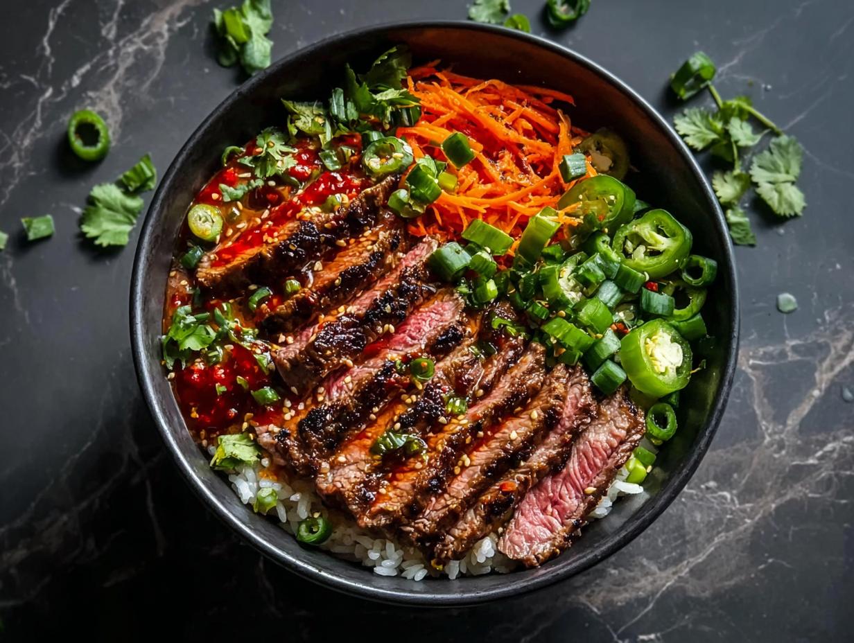 Amazing Korean Bbq Steak Bowls in 30 mins 5 Amazing Korean Bbq Steak Bowls in 30 mins - Korean Bbq Steak Bowls - additional detail