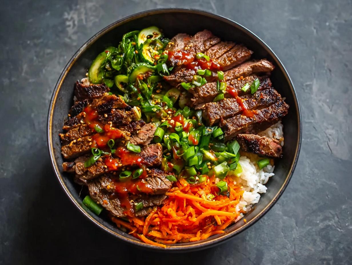 Amazing Korean Bbq Steak Bowls in 30 mins - Korean Bbq Steak Bowls - additional detail