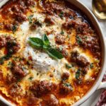 Lasagna Soup Ricotta Mozzarella