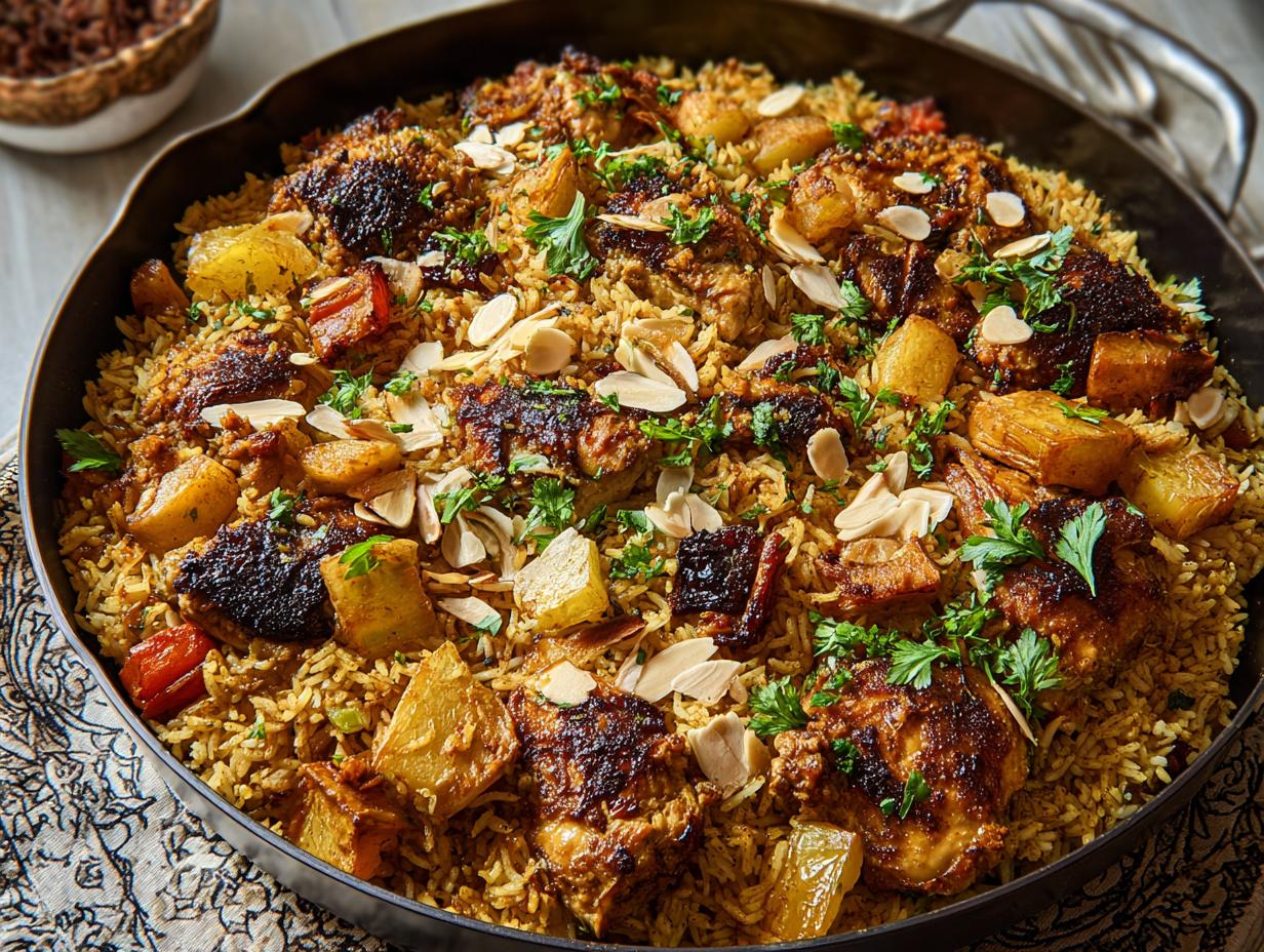 Maqluba Poulet: Astonishing 1-Pot Meal 6 Maqluba Poulet: Astonishing 1-Pot Meal - Maqluba Poulet - main visual representation