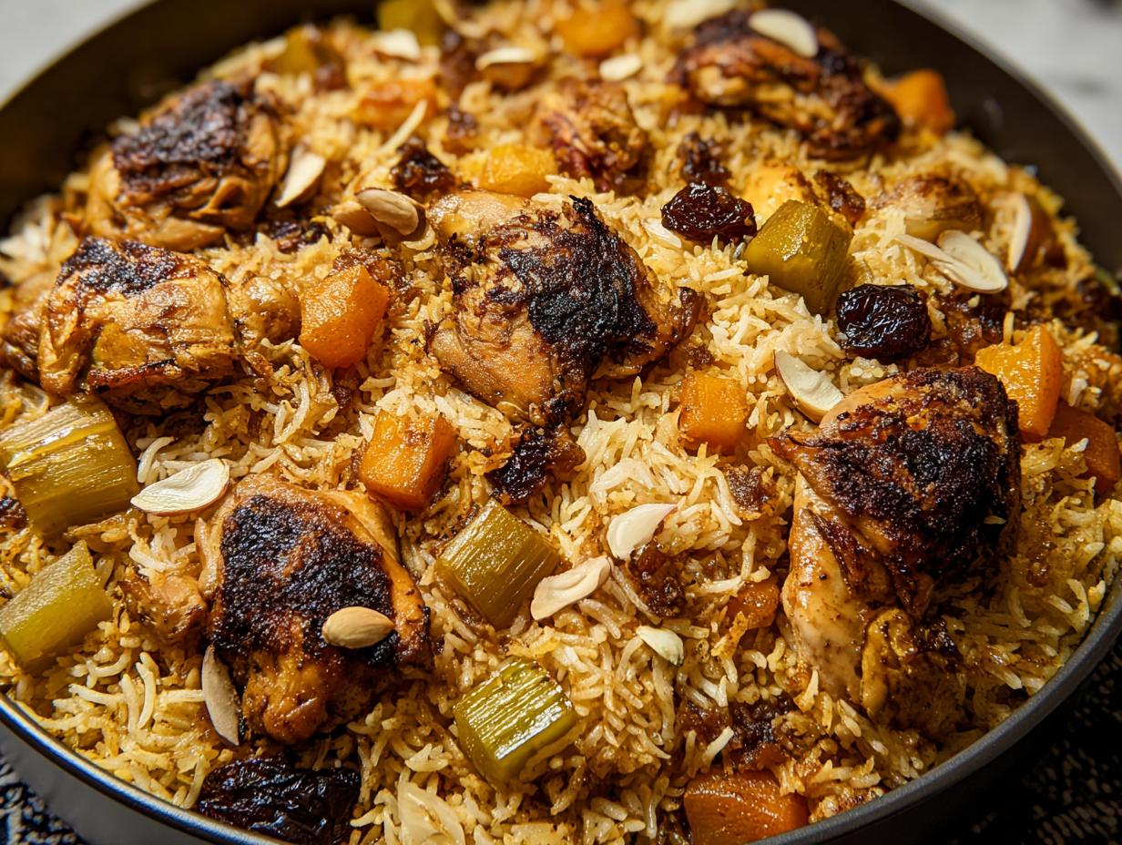 Maqluba Poulet: Astonishing 1-Pot Meal - Maqluba Poulet - additional detail