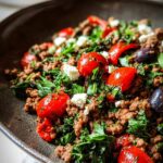 Mediterranean Ground Beef Stir