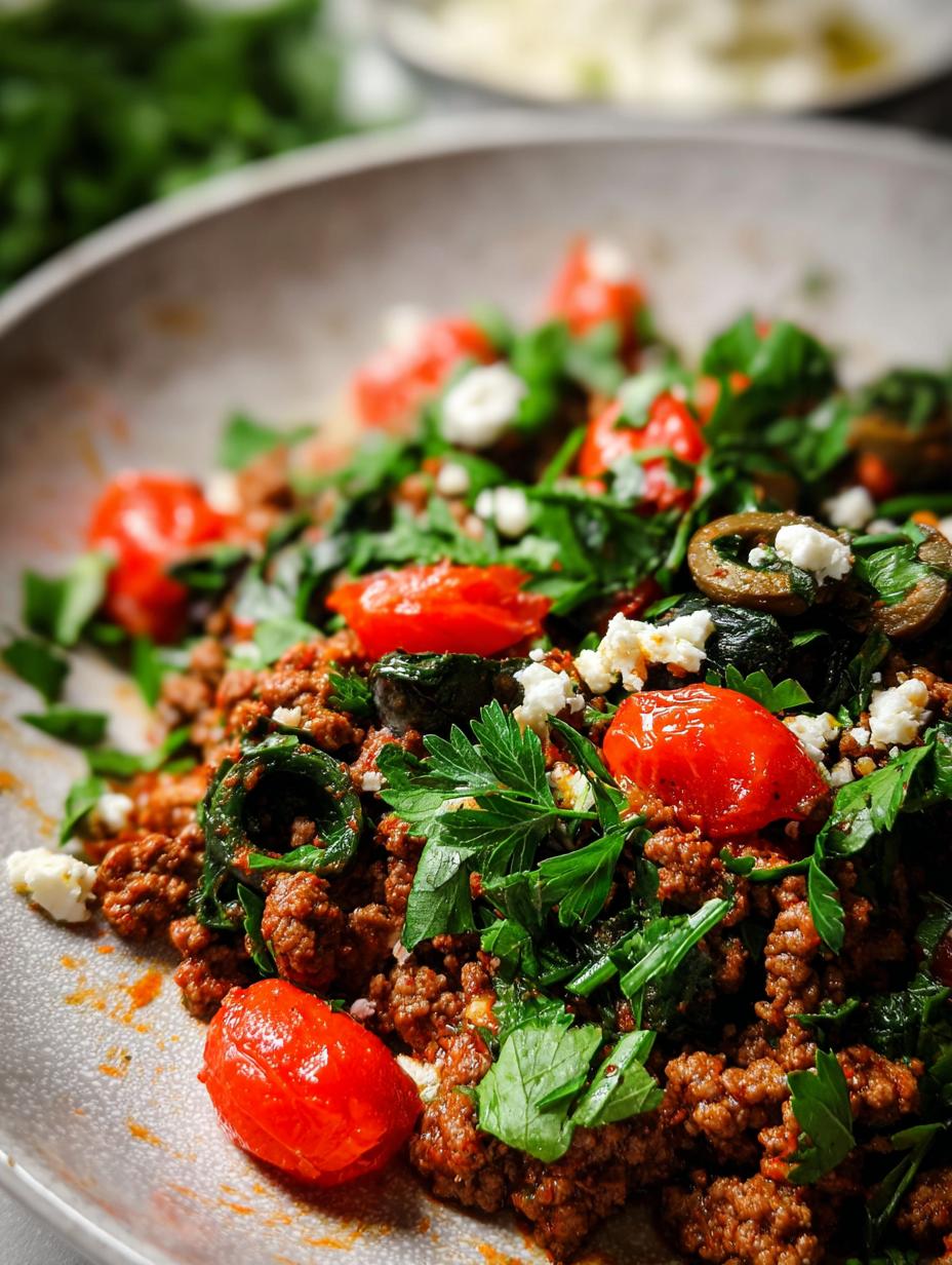 Mediterranean Ground Beef Stir: 15 Min Flavorful Meal - Mediterranean Ground Beef Stir - additional detail