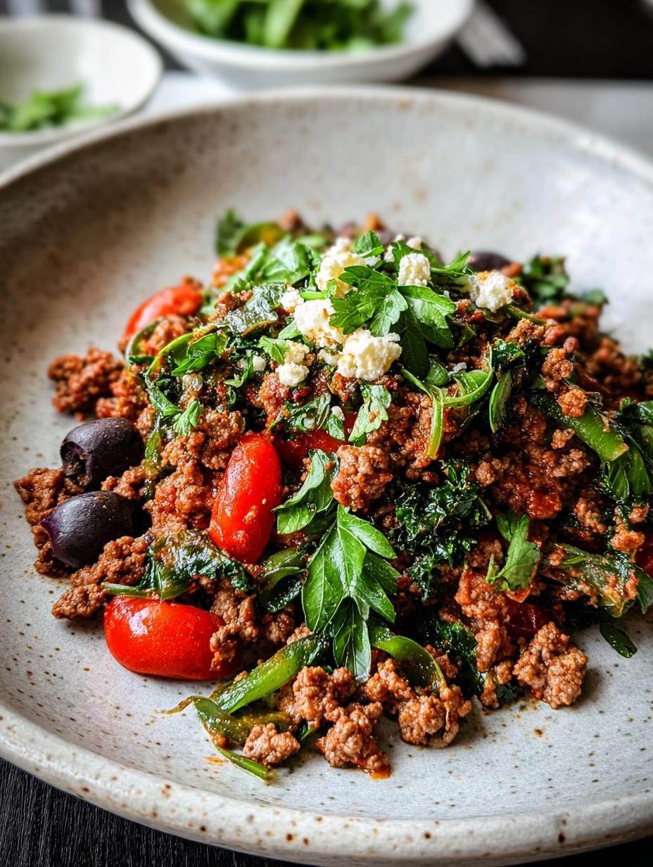 Mediterranean Ground Beef Stir: 15 Min Flavorful Meal - Mediterranean Ground Beef Stir - additional detail