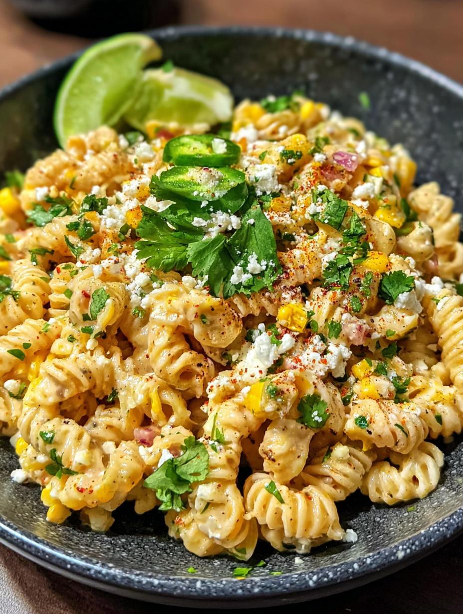 Mexican Street Corn Pasta: 1 Amazing Recipe - Mexican Street Corn Pasta - main visual representation