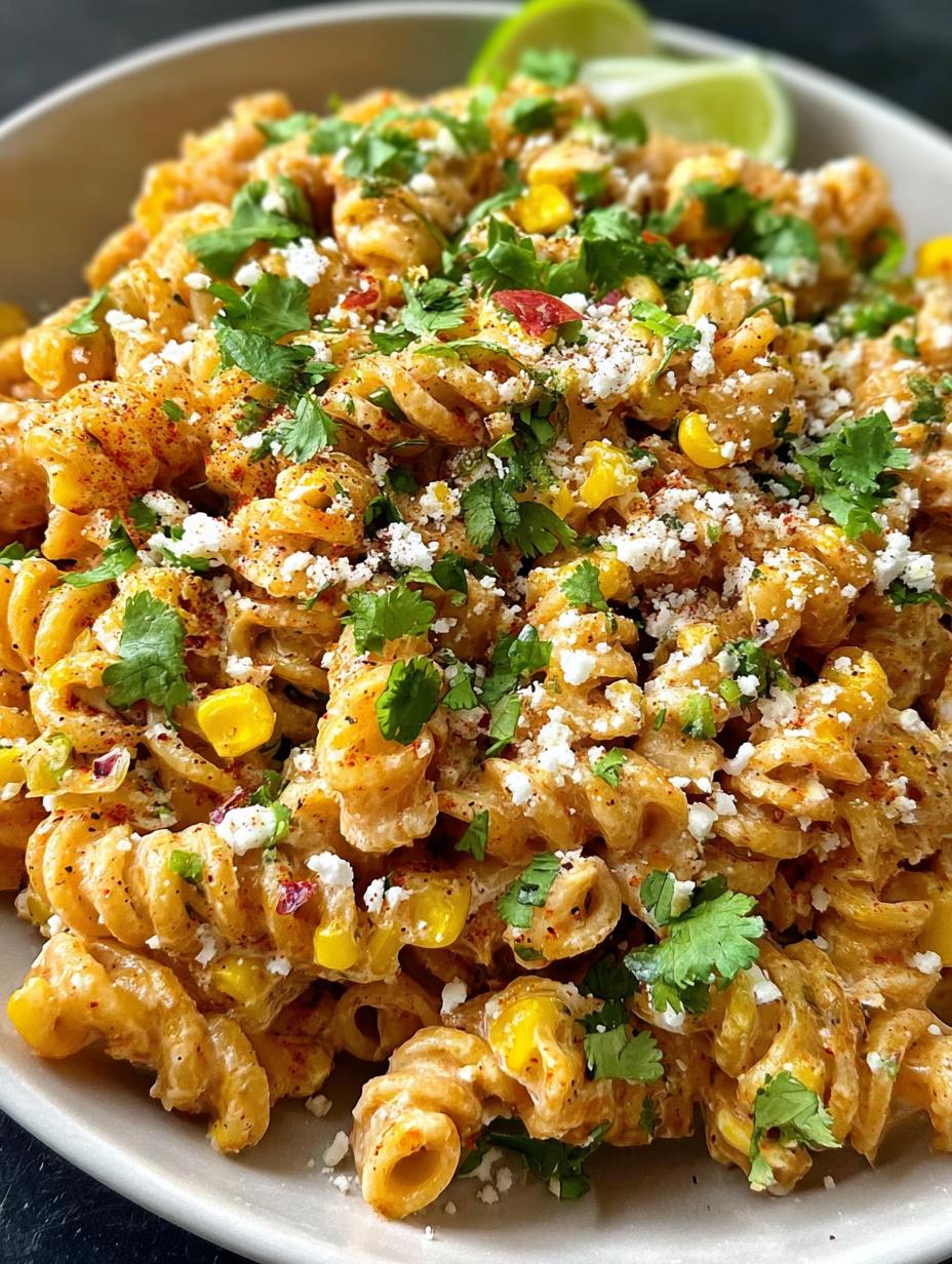 Mexican Street Corn Pasta: 1 Amazing Recipe - Mexican Street Corn Pasta - additional detail