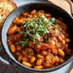 Moroccan Stewed White Beans