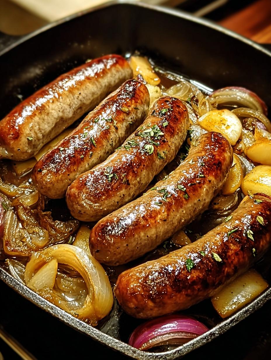 Oven Braised Beer Brats: 4 amazing juicy tips - Oven Braised Beer Brats - main visual representation