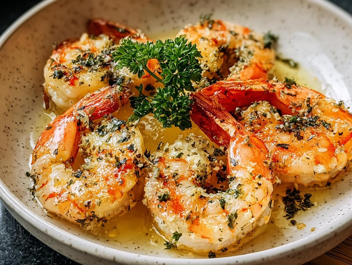 Prosecco Butter Poached Shrimp: Impress with 30 Mins 5 Prosecco Butter Poached Shrimp - close-up of shrimp in a creamy sauce