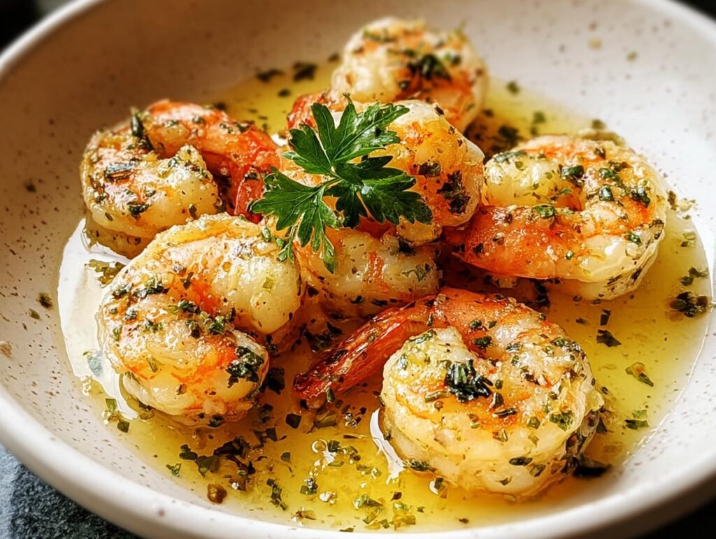 Prosecco Butter Poached Shrimp