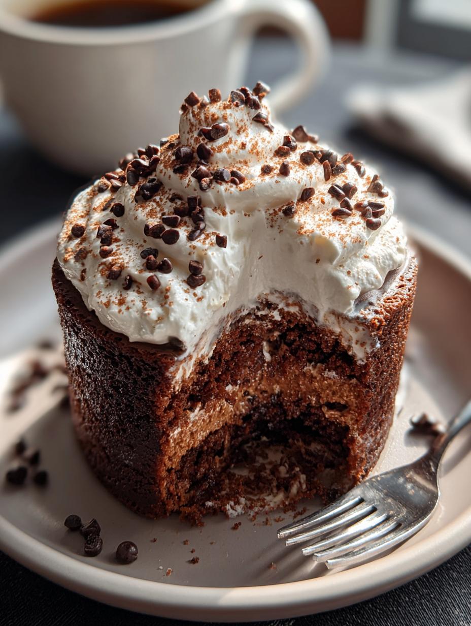 Protein Mug Cake High