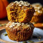 Amazing 1 Healthy Pumpkin Oat Muffins! 7 Pumpkin Oat Muffins Healthy