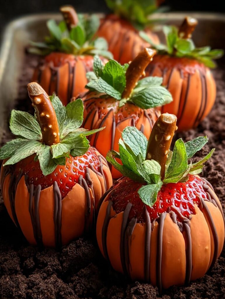 Pumpkin Patch Strawberries Fall