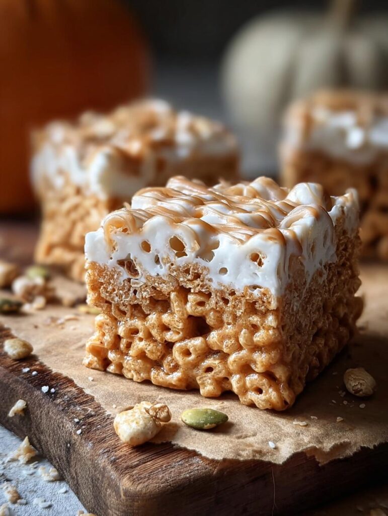 Pumpkin Spice Rice Krispie