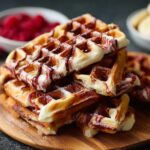 Amazing Red Velvet Marble Waffles in 1 Day 7 Red Velvet Marble Waffles