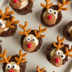 Reindeer Brownie Bites