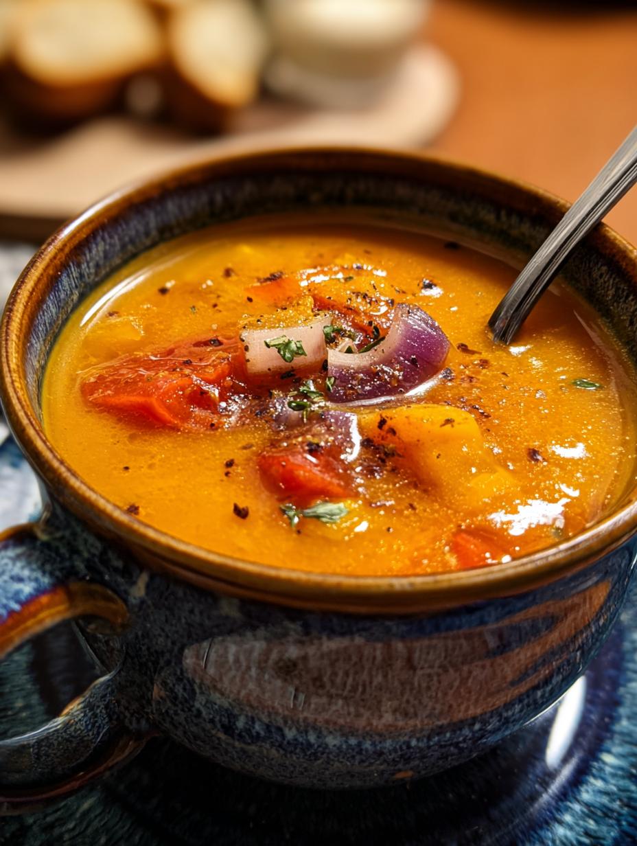 Roasted Vegetable Soup: Deliciously Simple Recipe - Roasted Vegetable Soup Vegetable - main visual representation