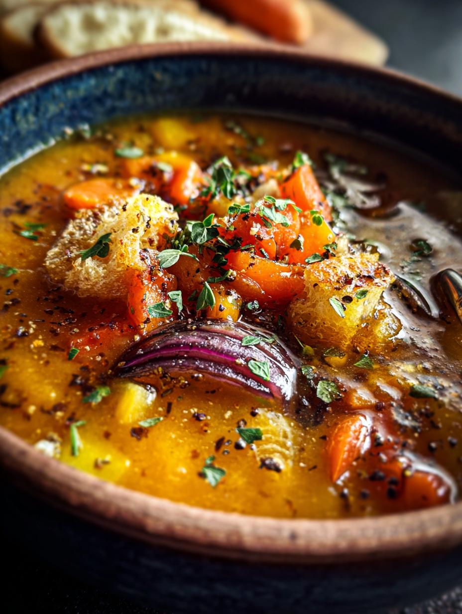 Roasted Vegetable Soup Vegetable