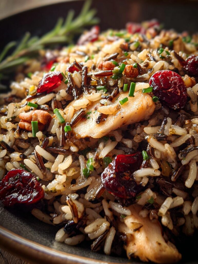 Savory Wild Rice Pilaf