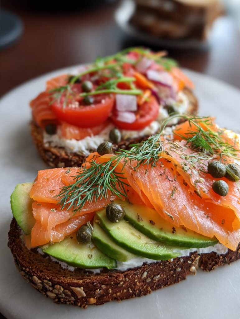 Smoked Salmon Avocado Toast