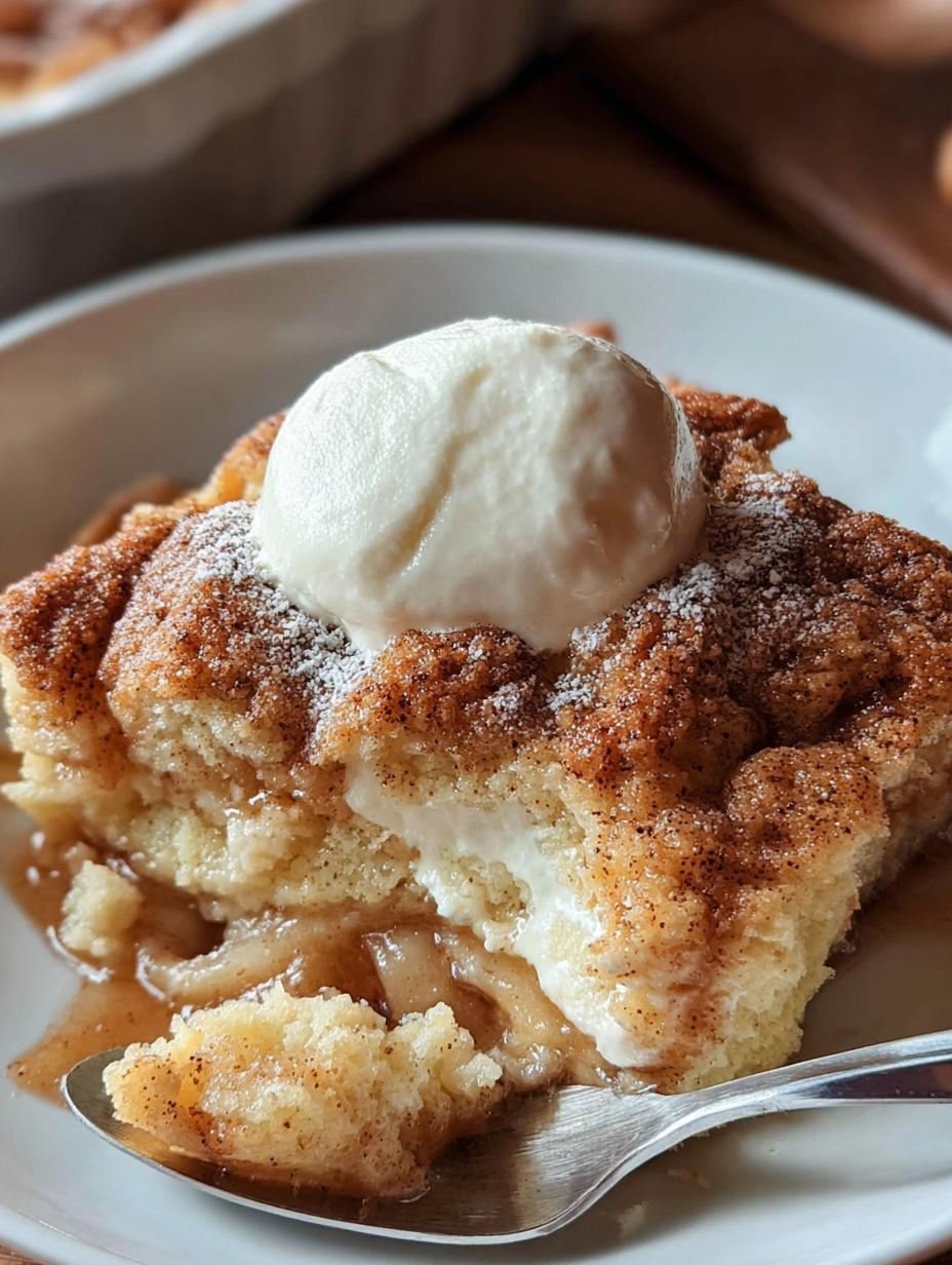 Snickerdoodle Cobbler Sweet