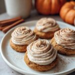 Soft Pumpkin Cookies Cinnamon