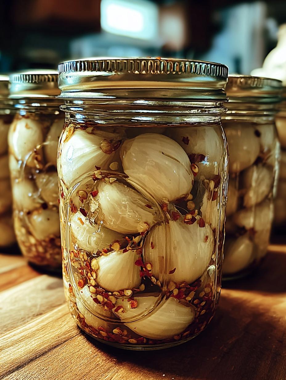 Amazing Spicy Pickled Garlic: 48-Hour Flavor 6 Amazing Spicy Pickled Garlic: 48-Hour Flavor - Spicy Picked Garlic - main visual representation