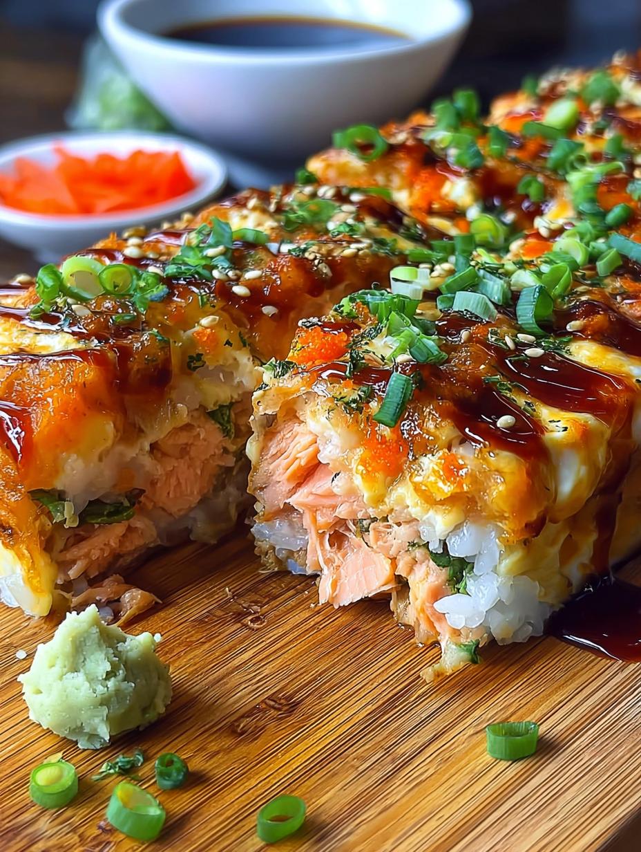 Spicy Salmon Sushi Bake: Amazing 20-Min Prep - Spicy Salmon Sushi Bake - additional detail