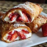 Strawberry Cheesecake Eggroll