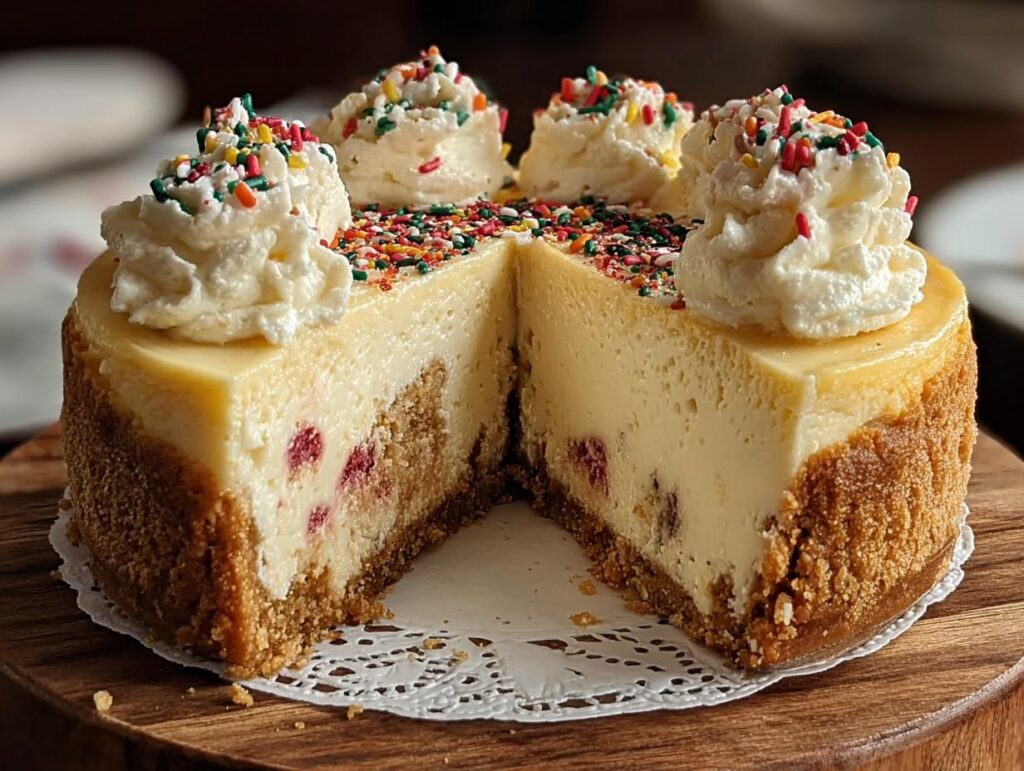 Sugar Cookie Cheesecake