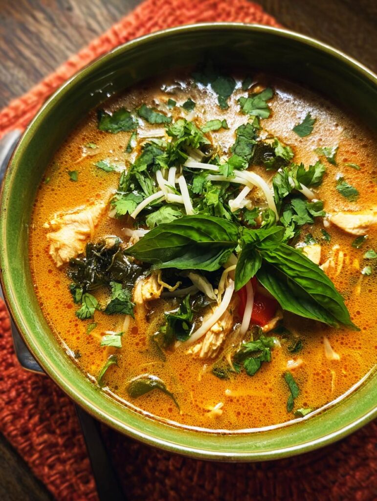 Thai Inspired Chicken Soup