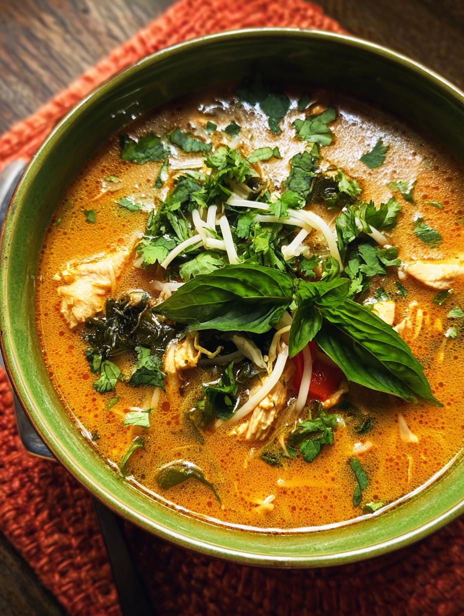 Thai Inspired Chicken Soup
