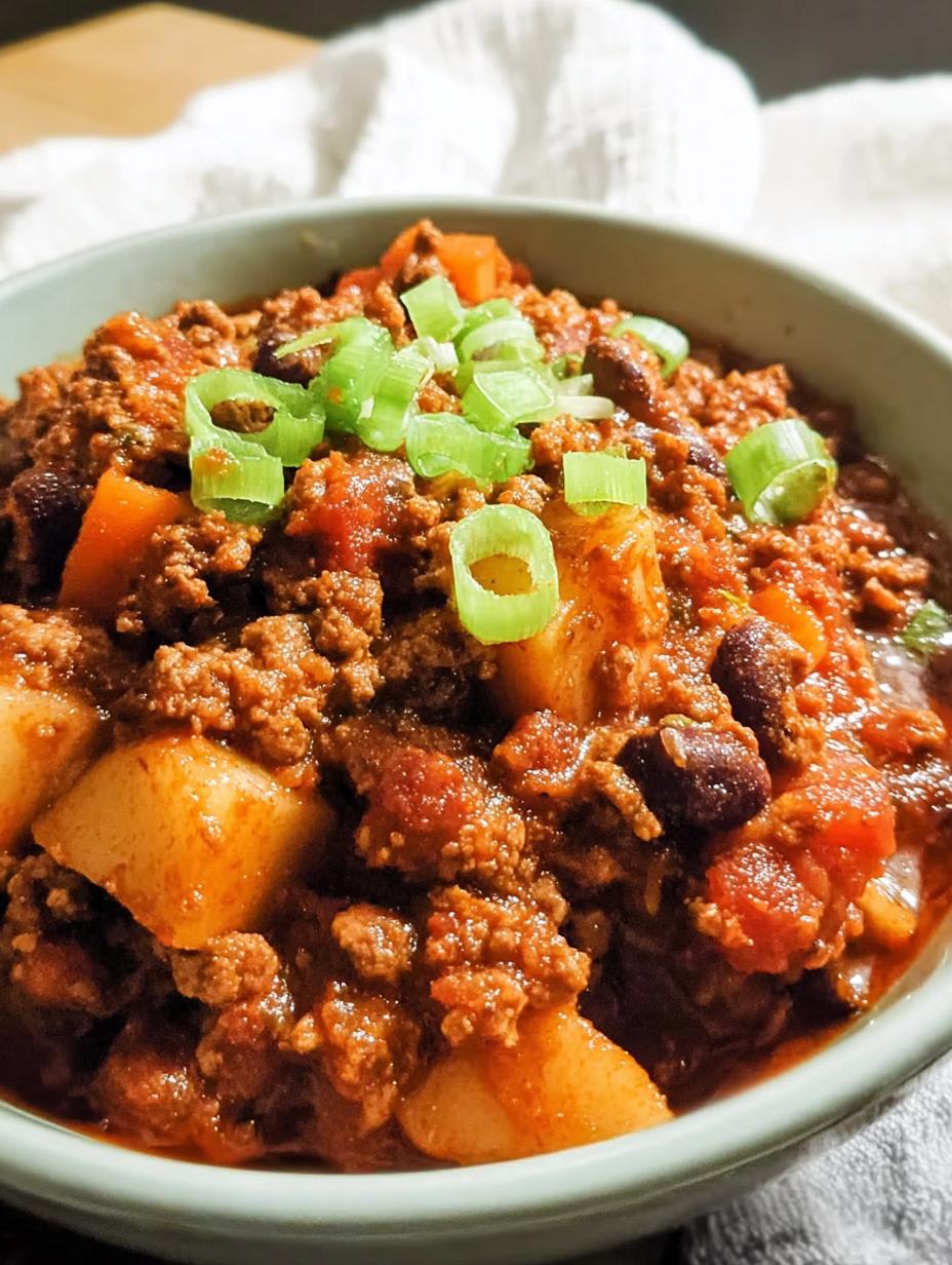 Turkey Apple Chili: 1 Amazing Fall Recipe - Turkey Apple Chili - additional detail