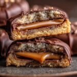 Twix Cookies Buttery Shortbread