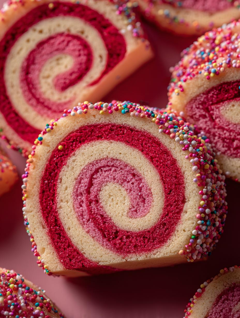 Valentines Day Swirl Slice: Easy Festive Treat - Valentines Day Swirl Slice - additional detail