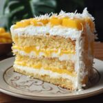 Vegan Mango Coconut Cake