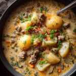 Warm Bowl Cheesy Beef