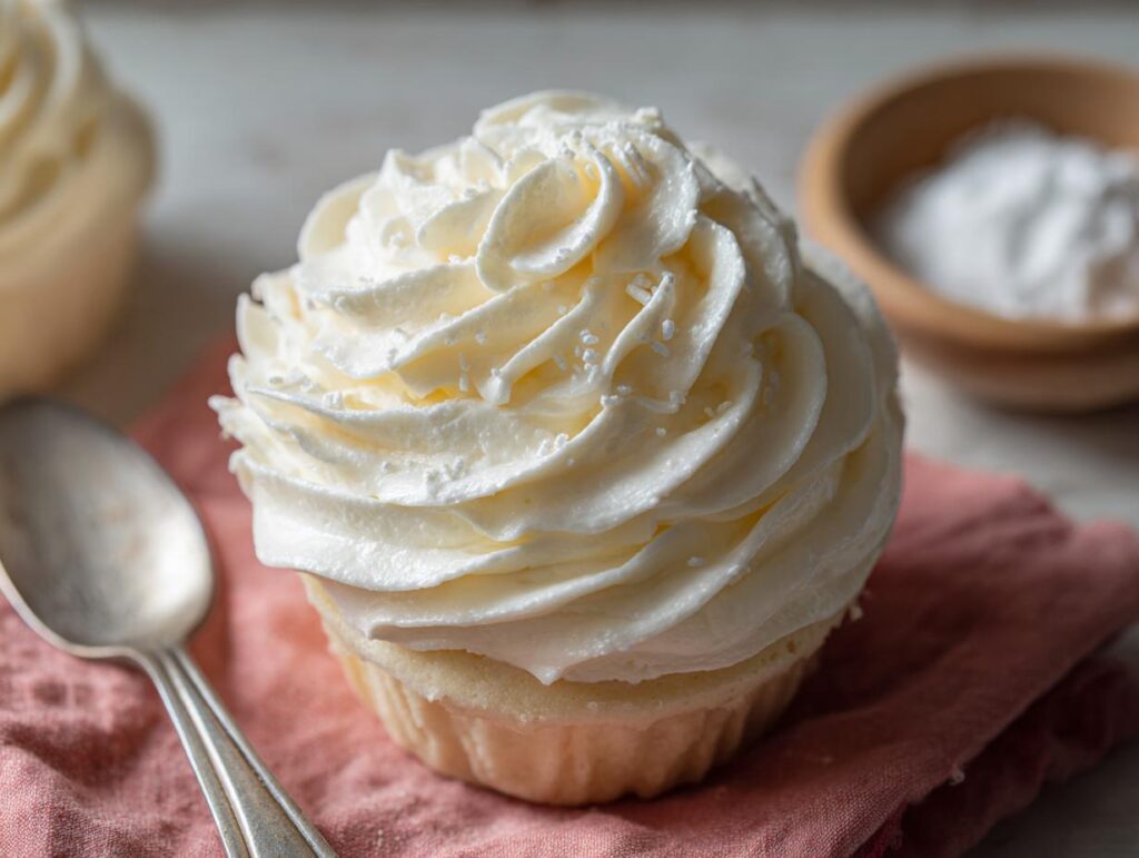 Whipped Cream Frosting Light