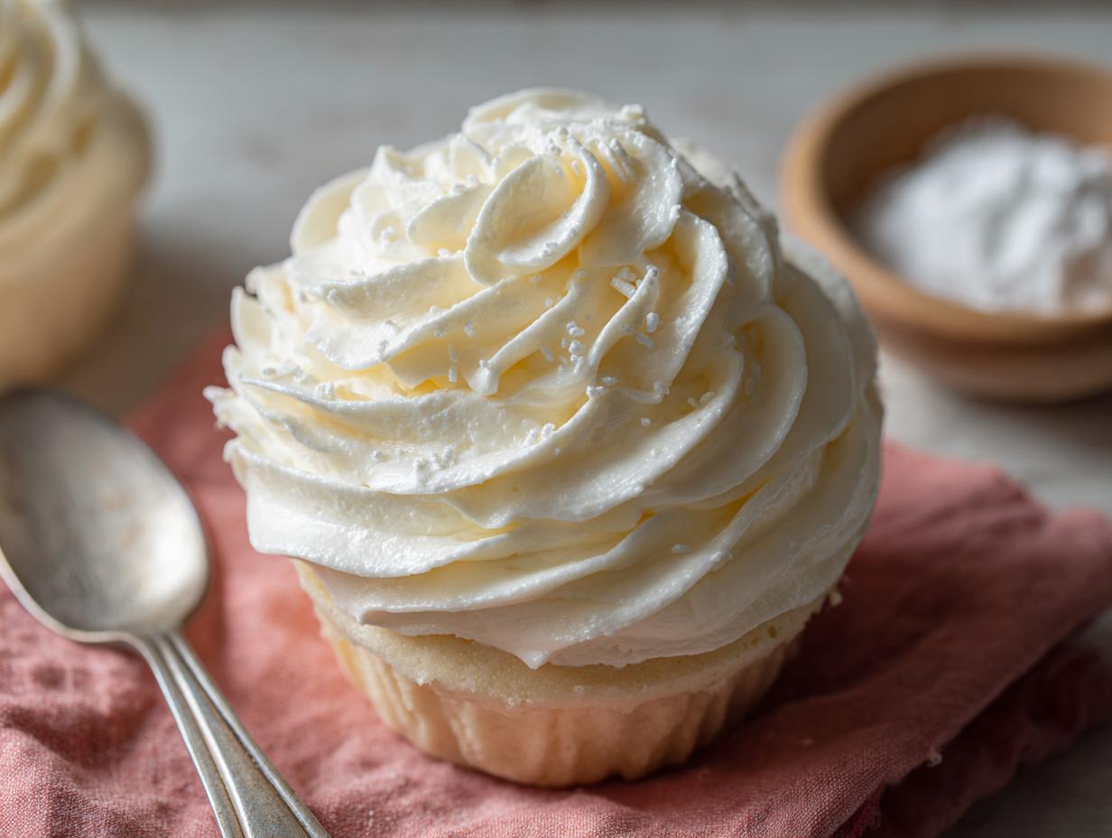 Whipped Cream Frosting Light